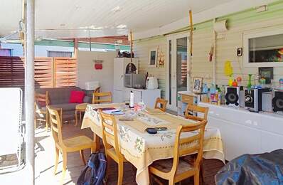 Beauzac(43), mobil - home de 26 m2 habitables, 1 chambre, sur 138 m2 de terrain — photo du bien