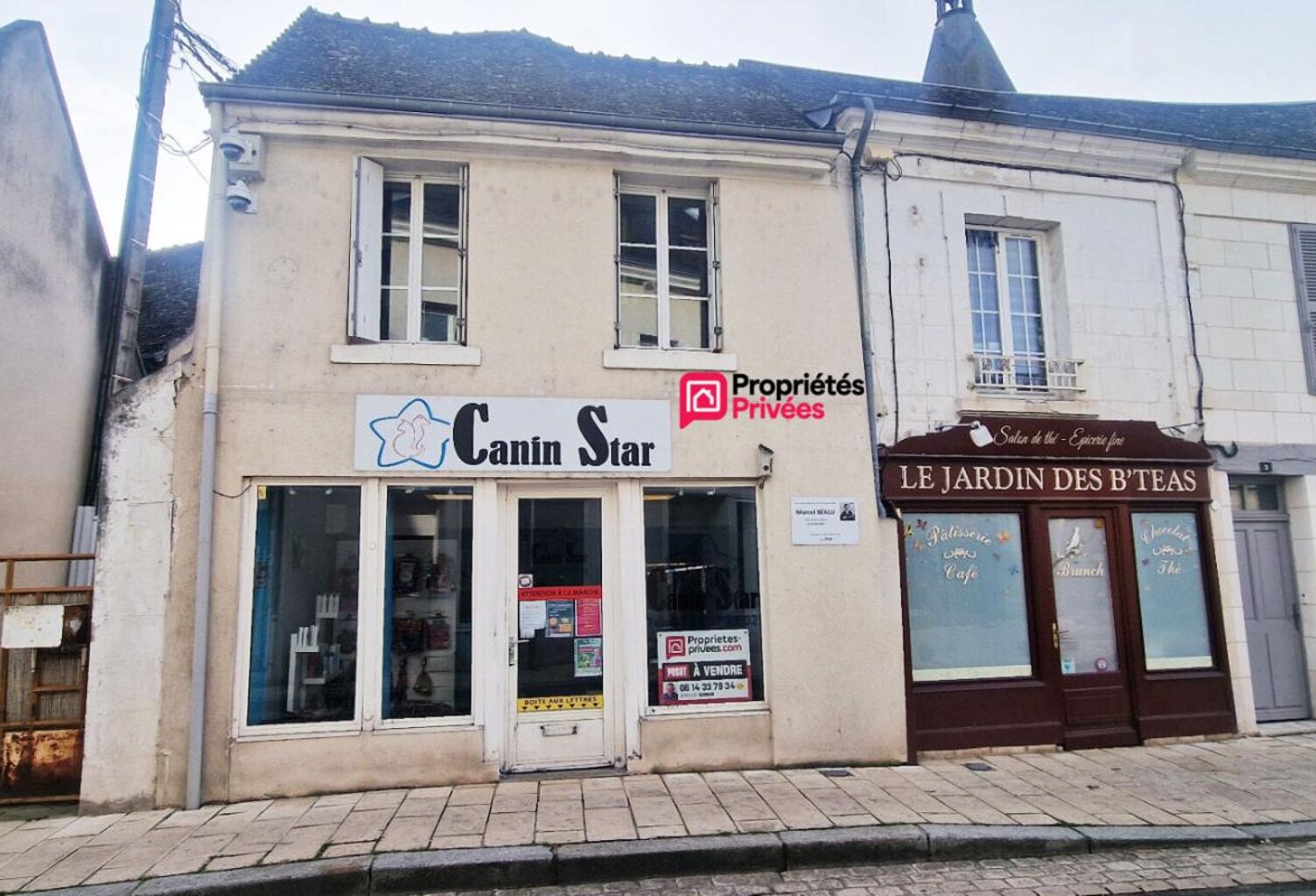 Immeuble de rapport - 90 m² - 4 pièces - local commercial et appartement T2 — photo 1