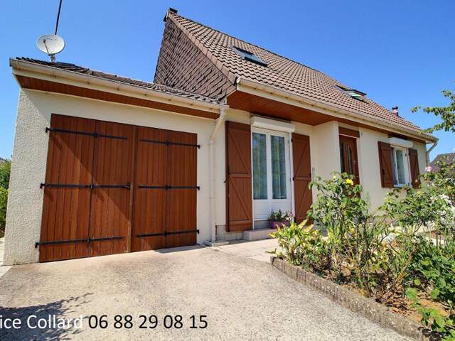 60180 NOGENT SUR OISE Maison individuelle 4 chambres 1 bureau garage jardin — photo du bien