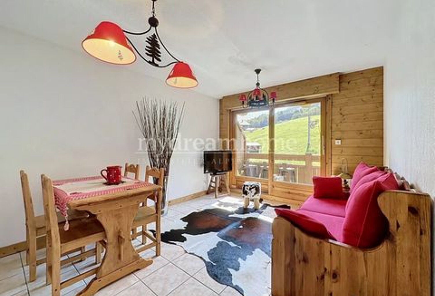 T2 CABINE EXCELLENT ETAT SUR LES PISTES DE FLUMET  — photo 1