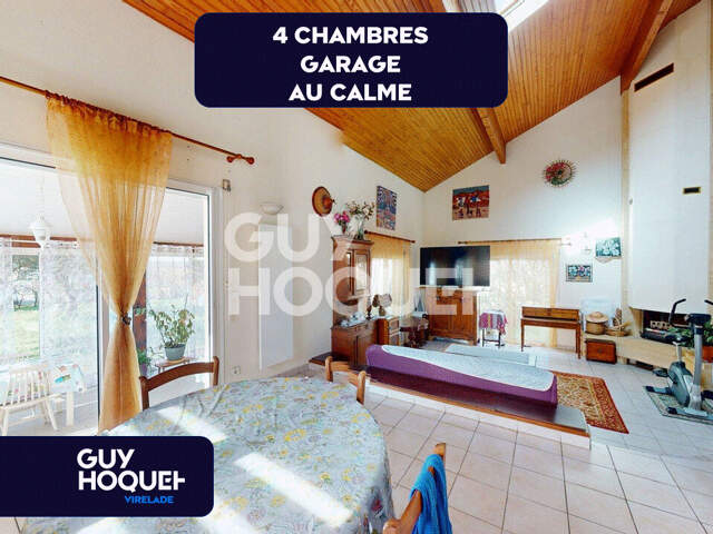 Maison 4 chambres, bureau, au calme, grand garage — photo du bien