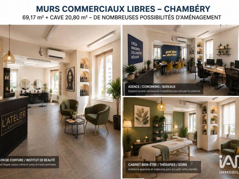 Vente Murs commerciaux 69 m&sup2; — photo 1