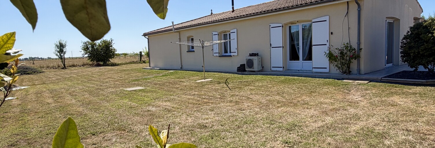Maison 6 Pièces 139 m² à vendre à Saint-Sever-de-Saintonge (17800)