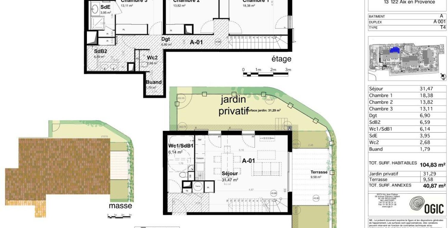 Vente Appartement 4 pièces — photo 1