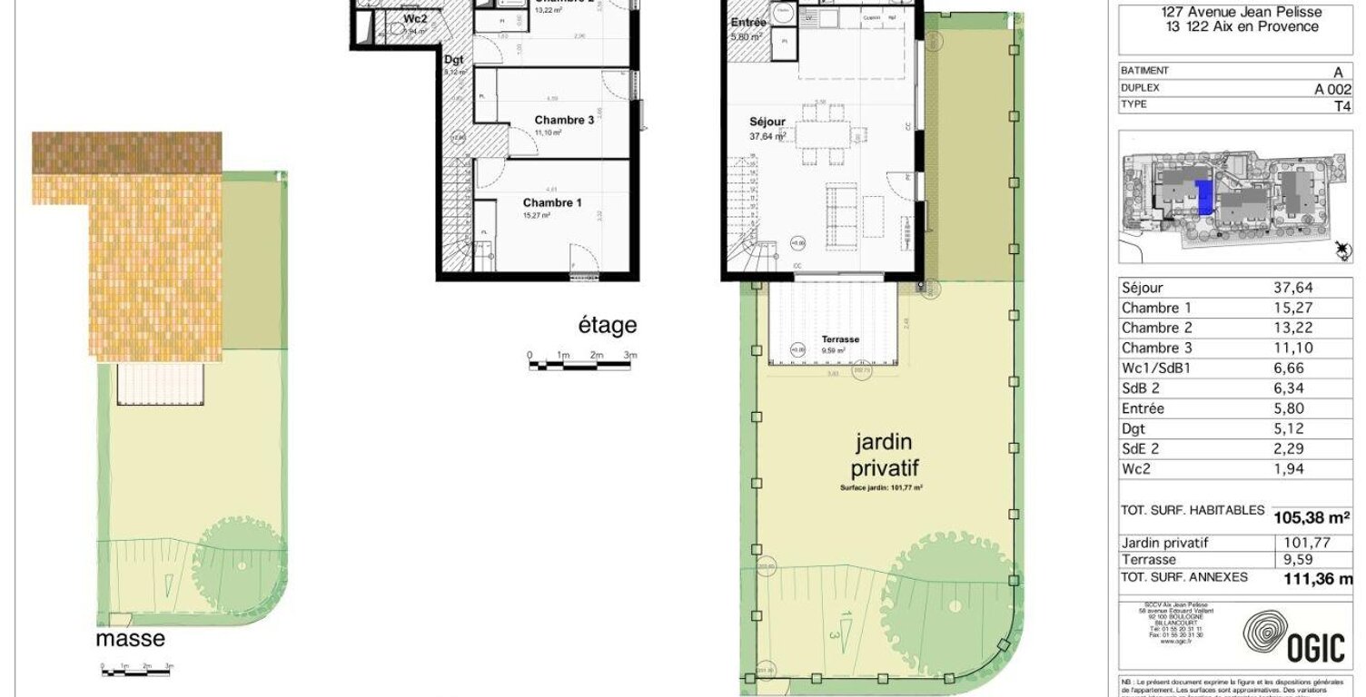 Vente Appartement 4 pièces — photo 1