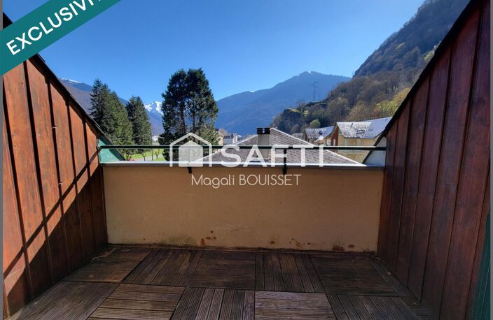 Appartement T3 duplex de 51m², une terrasse avec vue sur le Venasque, deux chambres et une salle d'eau et une salle de bain, une place de parking, un local à ski et vélo. — photo 3
