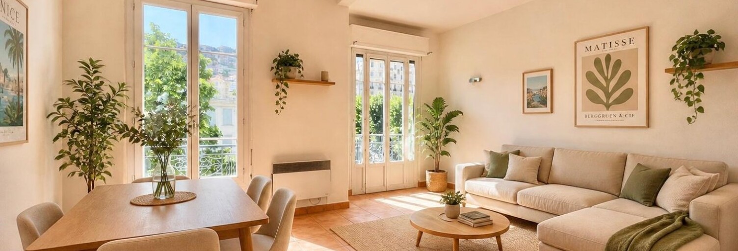 Appartement 3 Pièces 61 m² à vendre à Nice (06000)