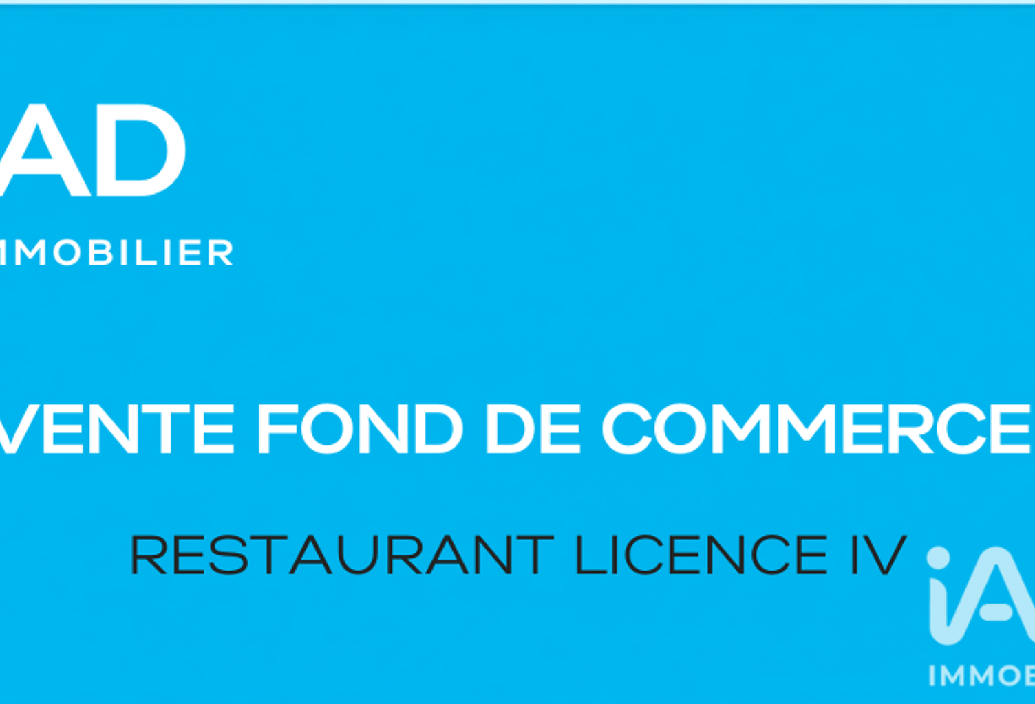 Vente Restaurant 85 m&sup2; — photo 1