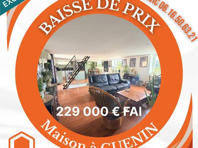 MAISON TRADITIONNELLE, 4 CHAMBRES EN CAMPAGNE DE GUENIN — photo du bien