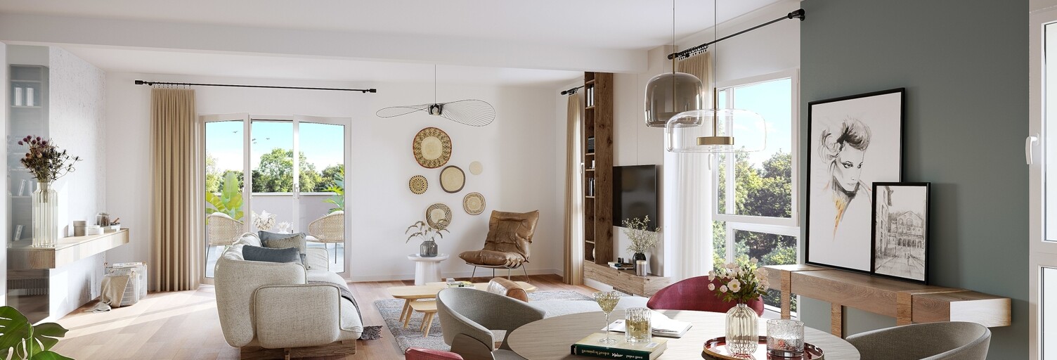 Appartement neuf T2, T3 Pièce 42 à 62 m² à vendre à Lagnieu (01150)