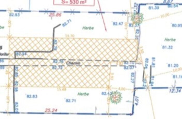 RARE A CHARTRETTES (77) - Terrain constructible de 530 m2 — photo 2