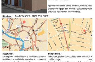 Studio de 28m2 à louer sur Toulouse — photo du bien