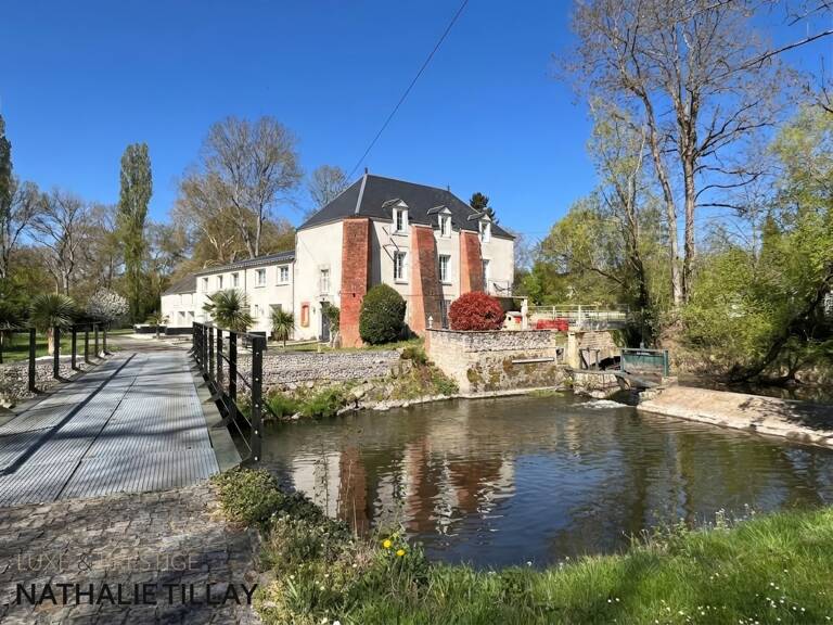 Orléans, Propriete à vendre, superbe Moulin rénové et bordé par la rivière, a l est d Orleans, parcelle de 4500 m² — photo 1