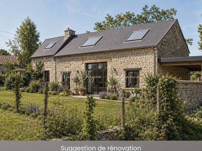 Grange + Maison entre campagne et ville - VENARSAL (19) — photo 1