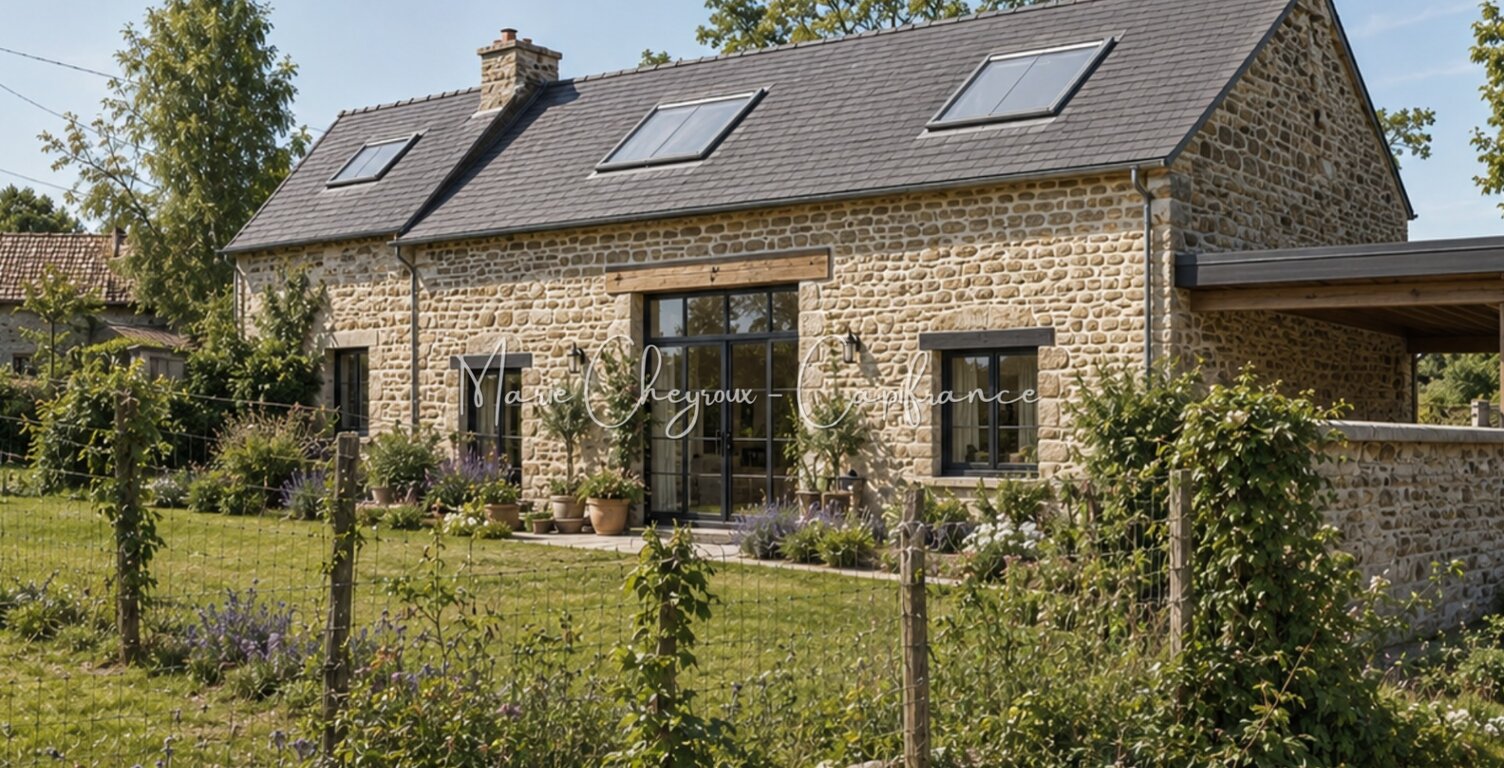 Grange + Maison entre campagne et ville - VENARSAL (19) — photo 1