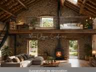 Grange + Maison entre campagne et ville - VENARSAL (19) — photo 2