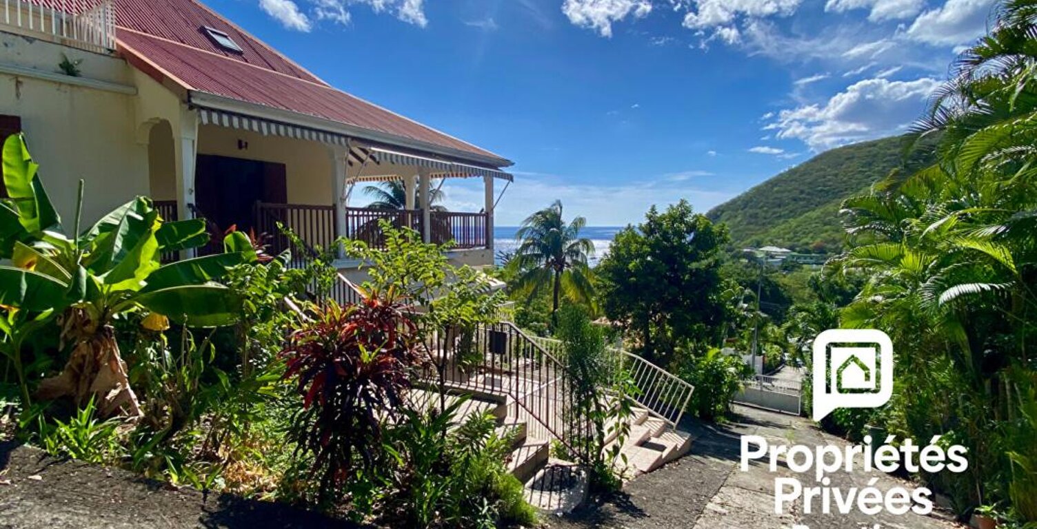 Rare ! Propriété à Deshaies avec grand jardin et vue mer — photo 1