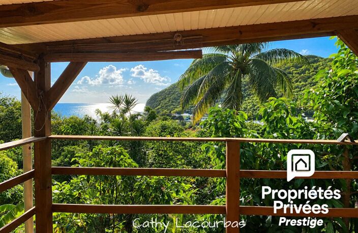 Rare ! Propriété à Deshaies avec grand jardin et vue mer — photo 2