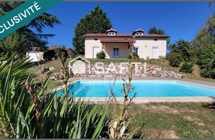 Charmante Maison T6 de 179m², 5 chambres dont une suite parentale, piscine, terrasses, garages, jardin de 3446m². Finitions à prévoir des devis sont disponibles. — photo 2