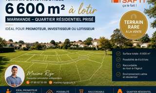 Terrain  6598 m² à vendre à Marmande (47200)
