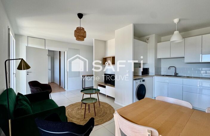 APPARTEMENT T2 MEUBLÉ AVEC TERRASSE ET PARKING  QUARTIER GARE SAINTJEAN — photo 3