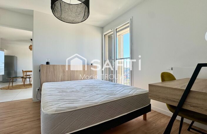 APPARTEMENT T2 MEUBLÉ AVEC TERRASSE ET PARKING  QUARTIER GARE SAINTJEAN — photo 5