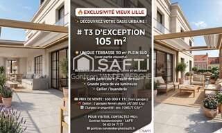 Appartement 4 Pièces 105 m² à vendre à Lille (59800)