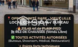 Commerce 5 Pièces 315 m² à vendre à Lille (59800)