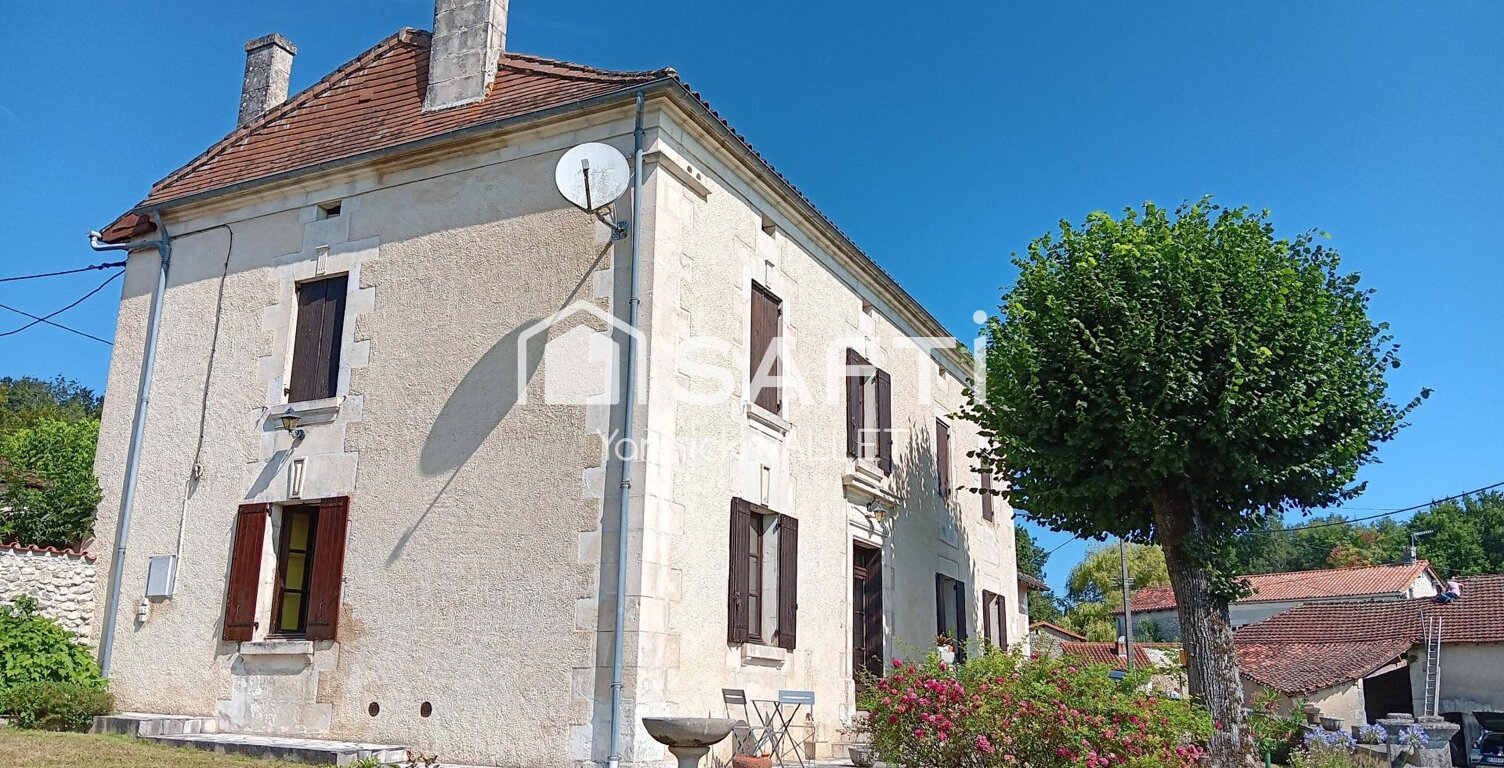 A vendre maison avec grange à Douchapt (24350) — photo 1
