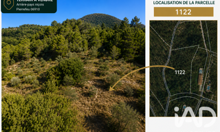 Terrain  1523 m² à vendre à Pierrefeu (06910)
