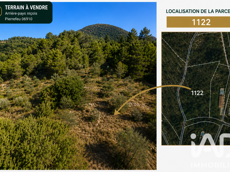 Vente Terrain à bâtir 1 523 m&sup2; — photo 1
