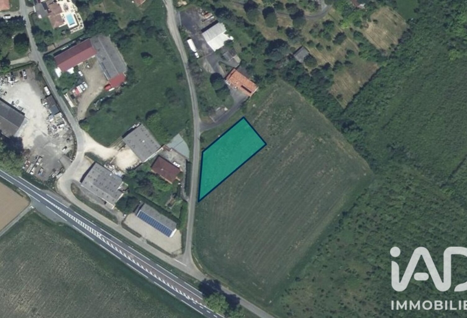 Vente Terrain à bâtir 1 528 m&sup2; — photo 1