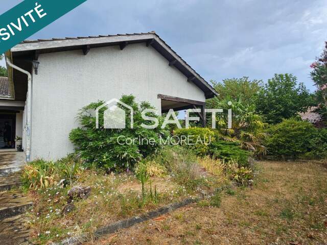 Maison de plain pied 3 chambres sur terrain arboré — photo du bien