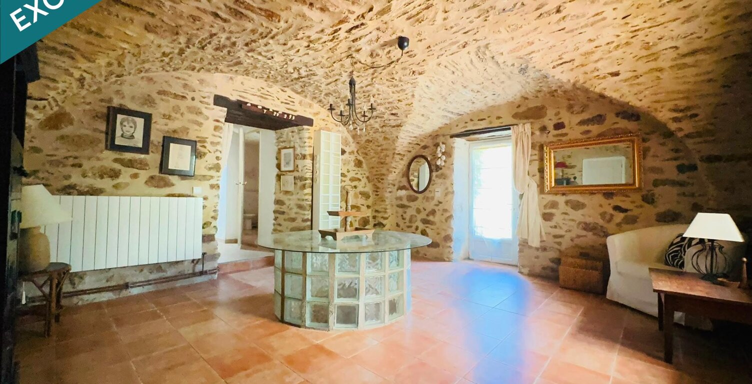 Une authentique maison en pierre aux volumes exceptionnels, dans un cadre naturel préservé au cœur du Haut-Languedoc. — photo 1