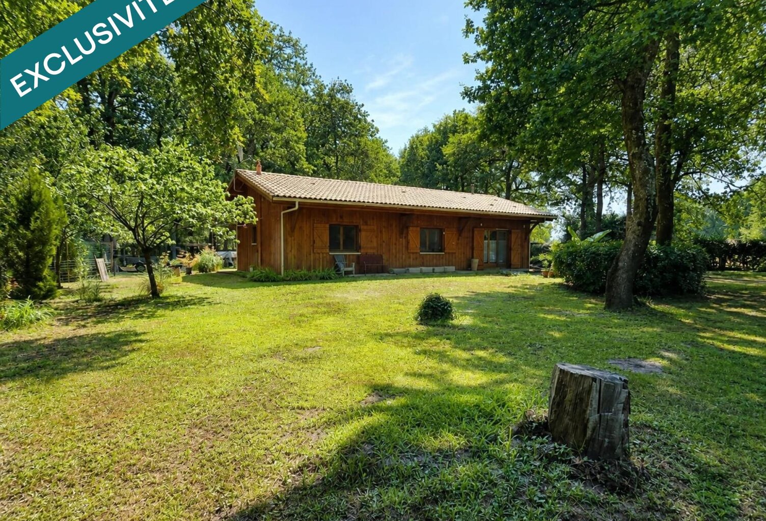 Maison de plain-pied - 90m² + dépendances - grand jardin arboré — photo 1