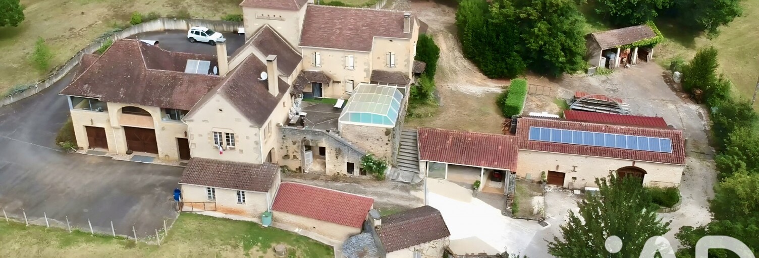 Maison 11 Pièces 309 m² à vendre à Puy-l'Évêque (46700)