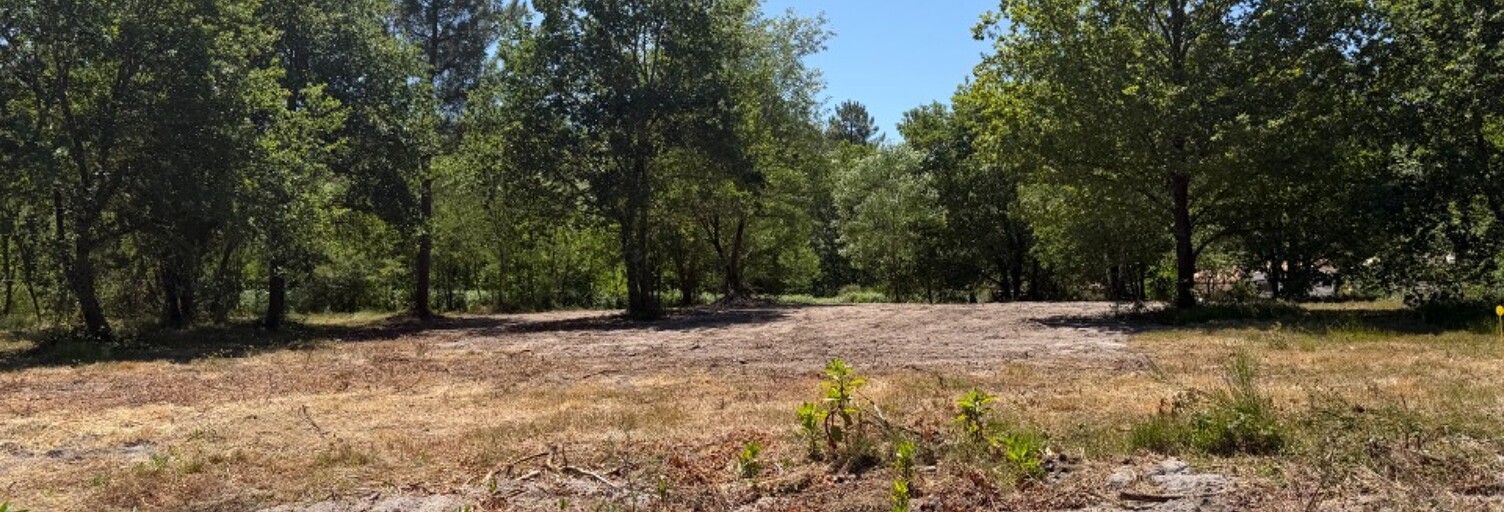 Terrain  1240 m² à vendre à Léogeats (33210)