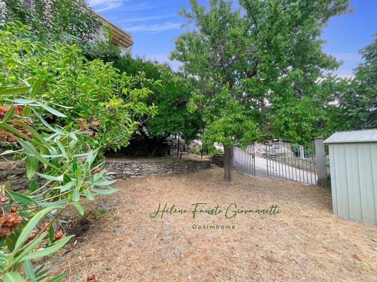 Appartement 3 pièces avec jardin privatif, terrasse vue montagne et cave voûtée en pierre – Santo-Pietro-di-Tenda — photo 1