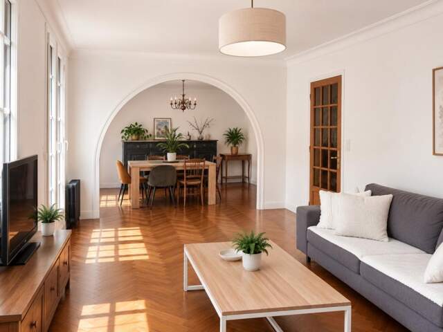 Saint-Avé – Quartier des Trois Rois – Maison familiale rénovée de 145 m² – 5 chambres – Terrain de 790 m² — photo du bien