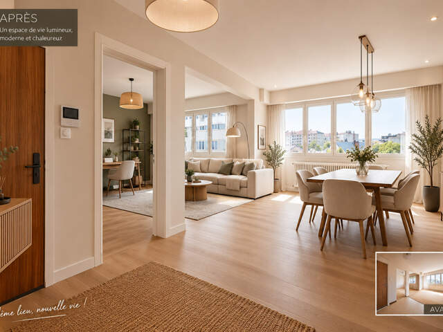 Appartement à vendre 4 pièces DIJON Montchapet - Spuller - 77m² — photo du bien