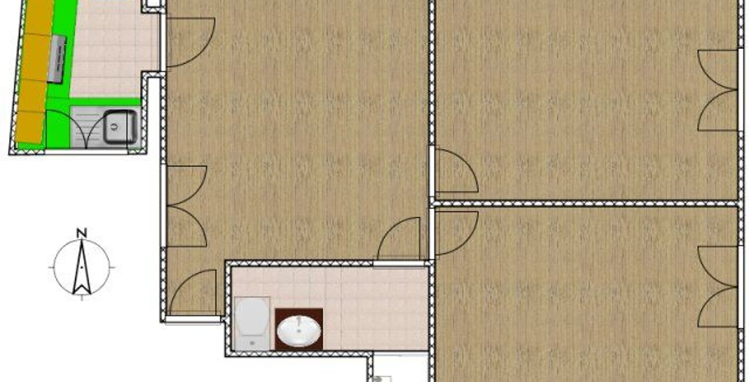 Appartement de 41m2 à louer sur Melun — photo 1