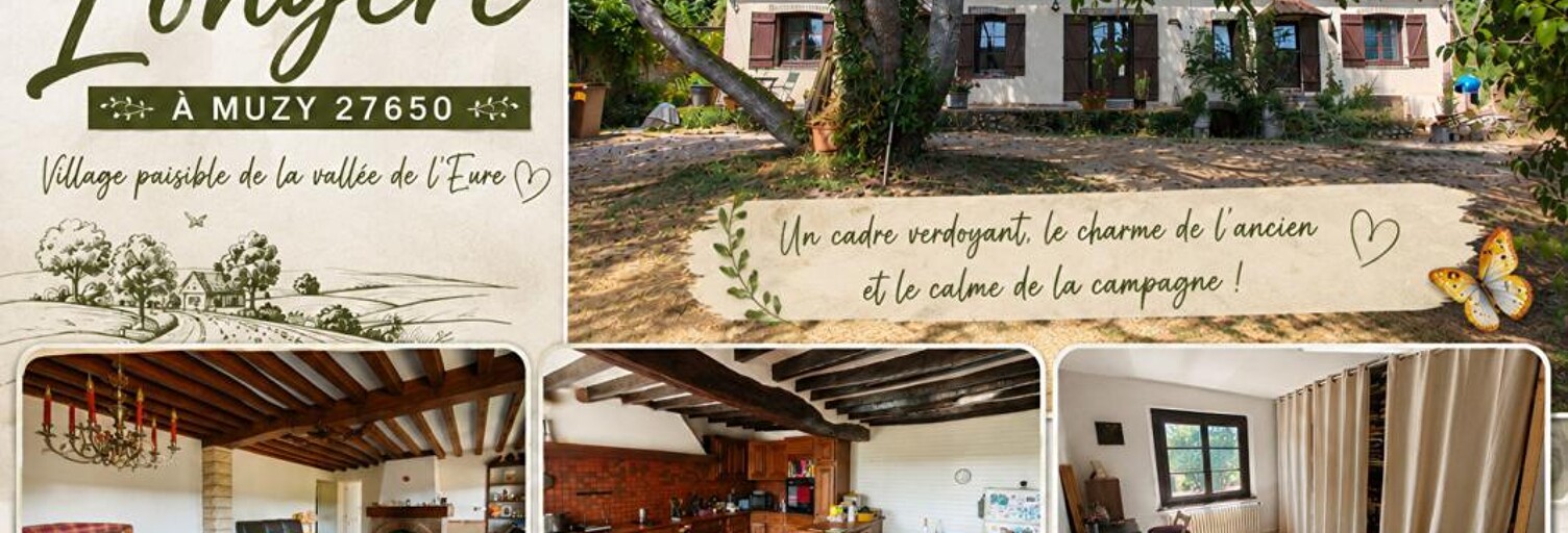 Maison 7 Pièces 144 m² à vendre à Muzy (27650)