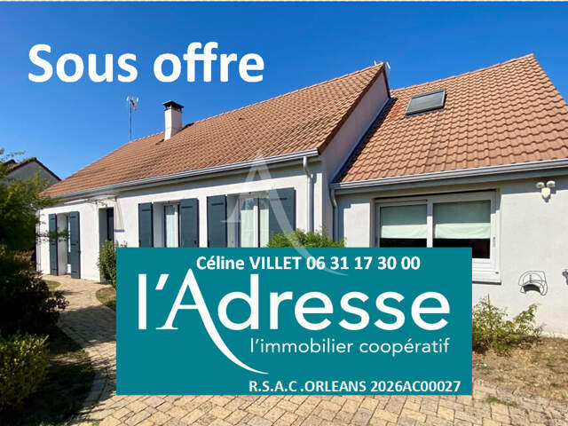 Maison plain-pied Ferolles 4 chambres 137 m2 — photo du bien