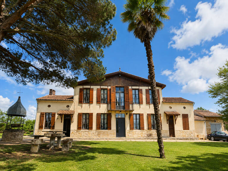 A LOUER MAISON DE 152 M2 HABITABLES AVEC VUE DOMINANTE SUR LES COTEAUX - SECTEUR LE PIAN SUR GARONNE — photo 1