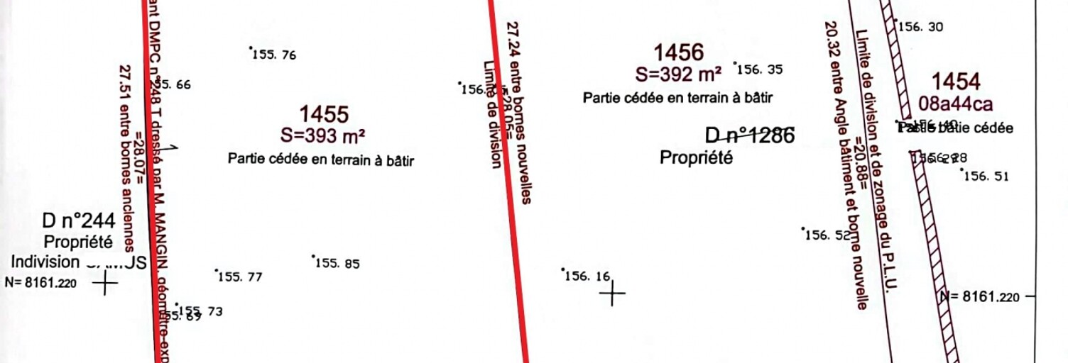 Terrain  393 m² à vendre à Villiers-Saint-Georges (77560)