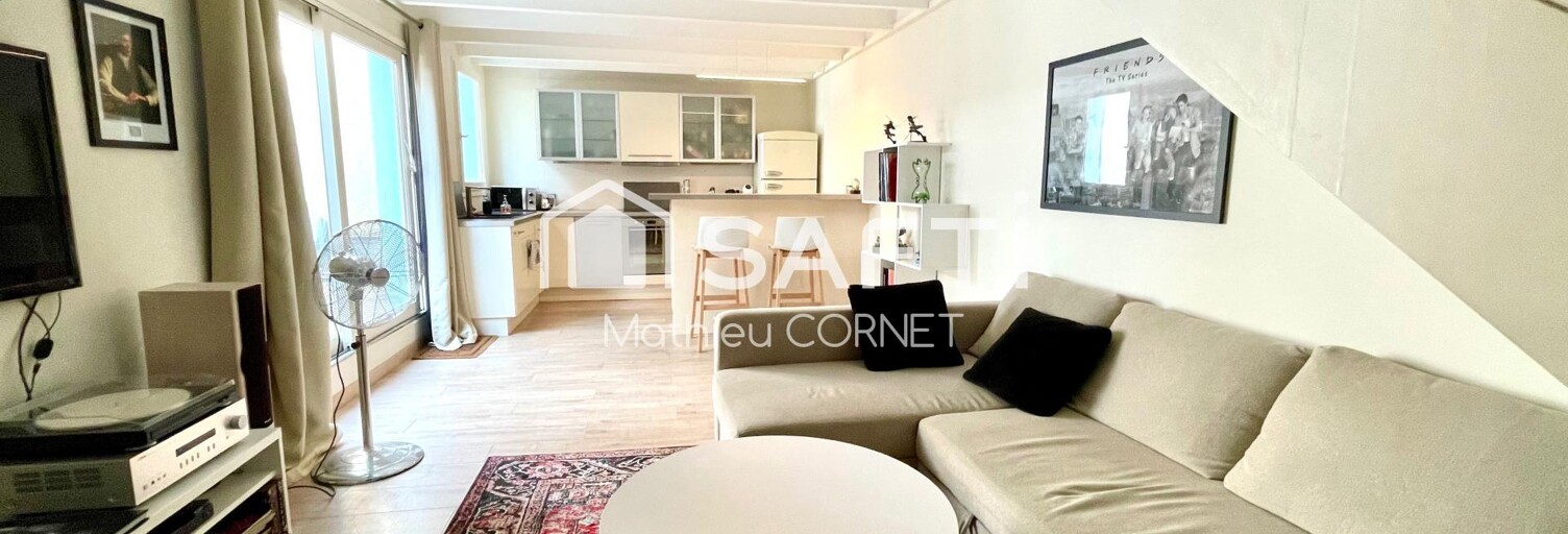 Appartement 3 Pièces 51 m² à vendre à Bordeaux (33000)