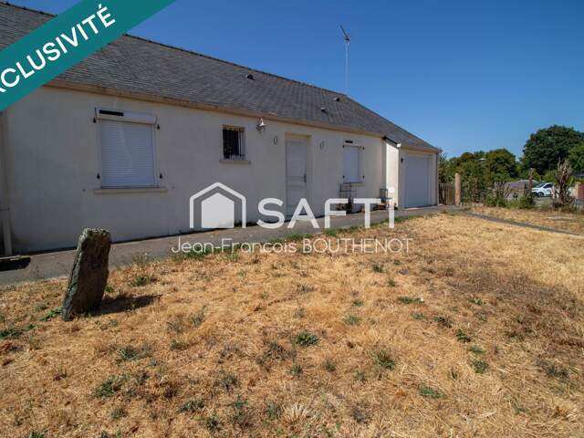 Maison de plain-pied 4 chambres  112 m² sur terrain d'environ 900 m² — photo du bien