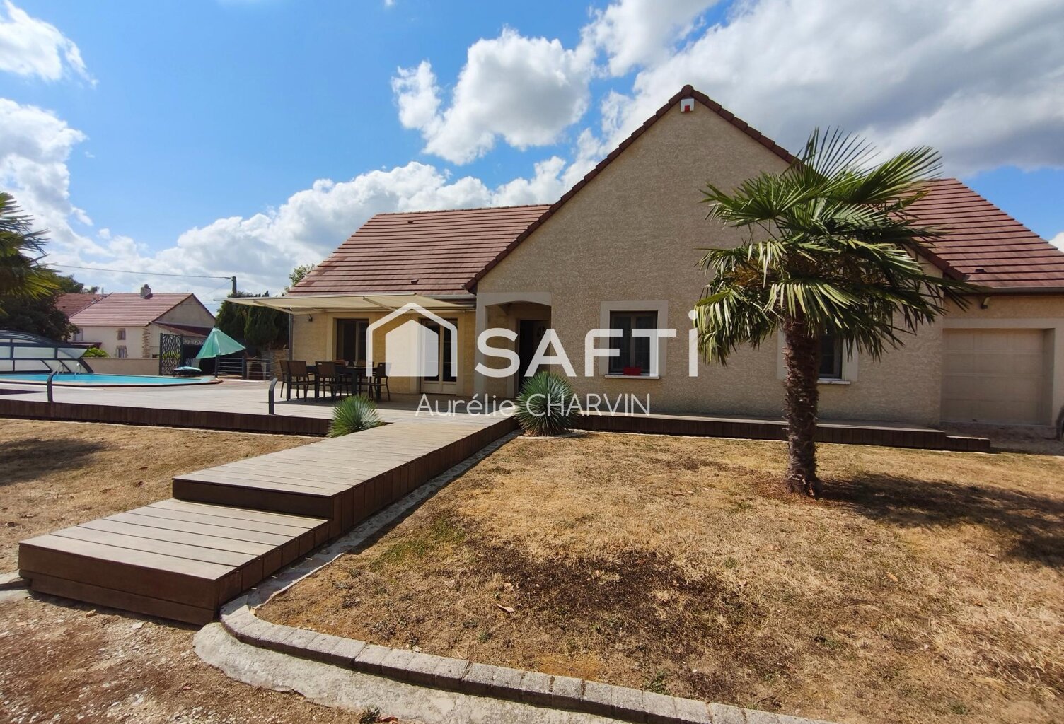 MAISON CLE EN MAIN PLAIN-PIED AVEC PISCINE — photo 1