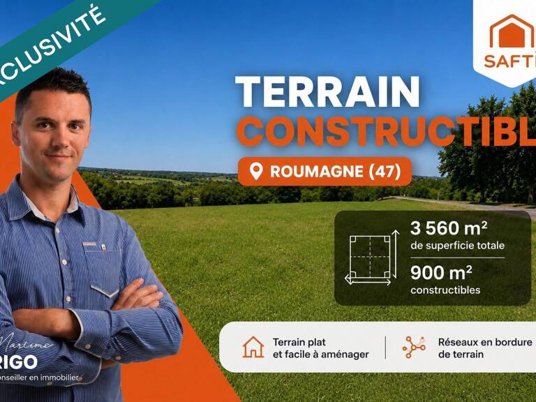 Terrain constructible à Roumagne — photo 1