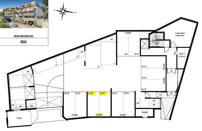 Vente Parking 14 m&sup2; — photo 3
